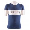 Cyklistický dres VINTAGE VELOCE modrý