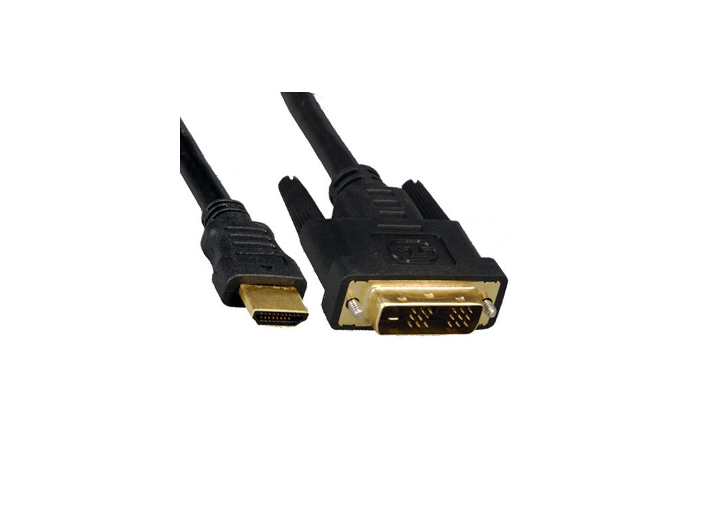 Kabel HDMI A - DVI-D M/M 3m | KONDIK.cz