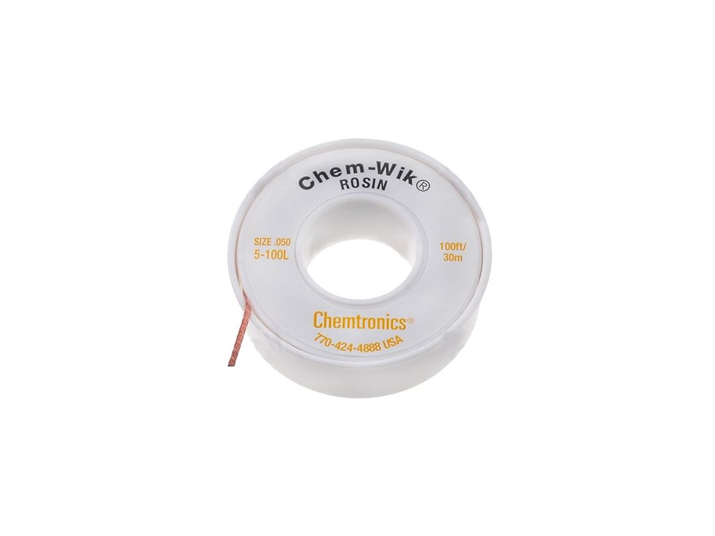 Odsávací knot ChemWick Rosin 1,27mm 30m KONDIK.cz