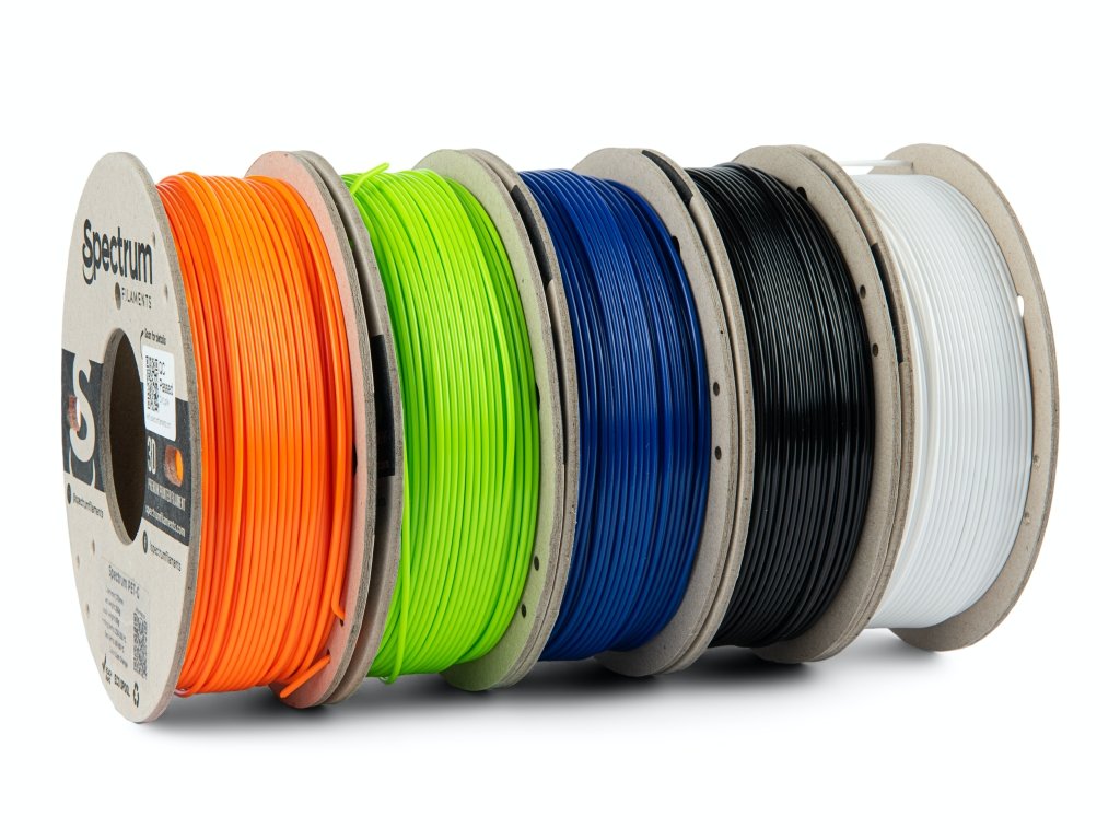 Filament PETG Premium 1,75mm sada 5x0,25kg KONDIK.cz