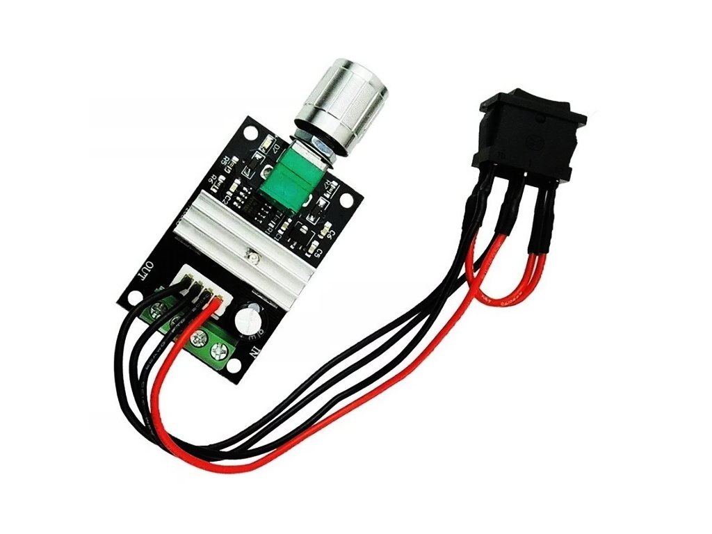 Modul PWM regulace 6÷28V / 3A s reverzací | KONDIK.cz