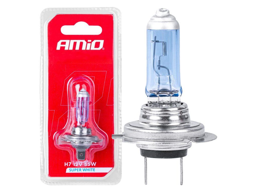 Halogenová žárovka H7 12V/55W Super White 1ks blister
