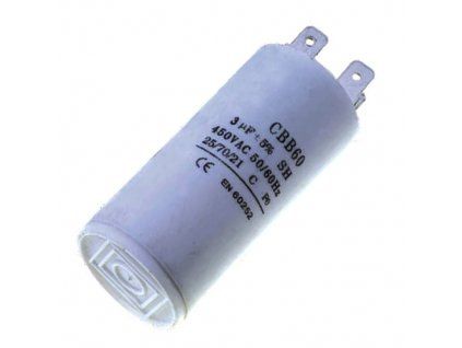 Motorový rozběhový kondenzátor 1,5uF 450V CBB60A