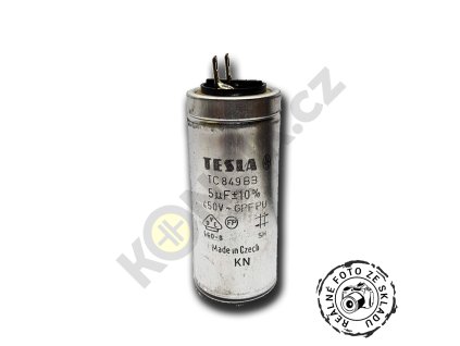 Kondenzátor rozběhový 5uF 450V TC849BB