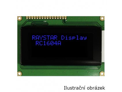 LCD displej RC1604A-GHW-ESV