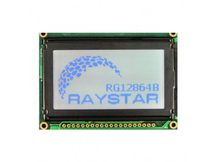 LCD RG12864B-BIW-V