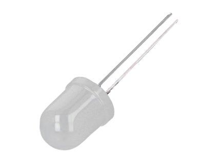 LED dioda 10mm studená bílá, Lucky Light 1004WM2D-W2-3P