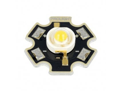 LED STAR 3W bílá studená PM2E-3LWS-SD