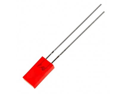 LED 5x2,5mm červená L-383IDT