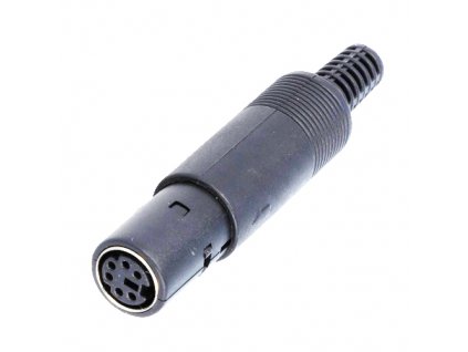 Konektor DIN mini 6pin zásuvka kabel