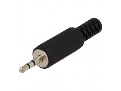 Konektor JACK 2,5mm vidlice stereo plast