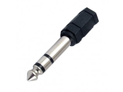 Redukce JACK 6,3mm - JACK 3,5mm M/F