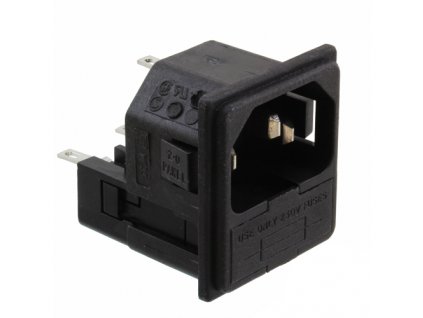 Konektor IEC60320 C14 (E) vidlice PF0033 3mm