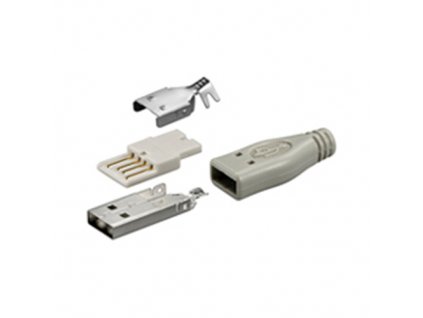 Konektor USB A vidlice na kabel