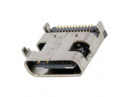 Konektor USB C 3.1 zásuvka S-RA-EH2-SMT-BK