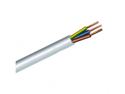 Kabel 3x1 H05VV-F (CYSY) ohebný bílý