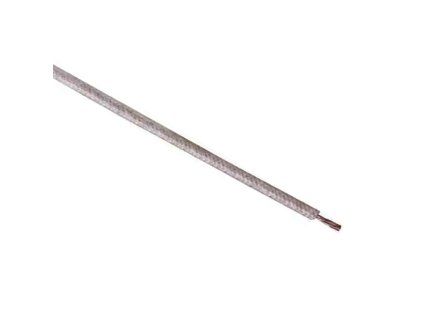 Vysokoteplotní vodič 1mm² do 400°C béžový, HELUTHERM 400