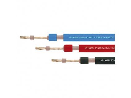Vodič H1Z2Z2-K 4mm² černý, HELU SOLARFLEX