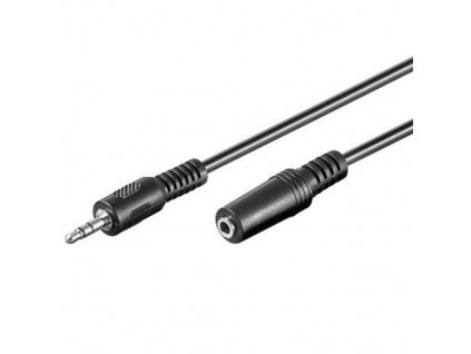 Kabel JACK 3,5mm - JACK 3,5mm M/F 5m