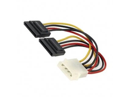 Napájecí kabel 5,25 Molex - 2x SATA