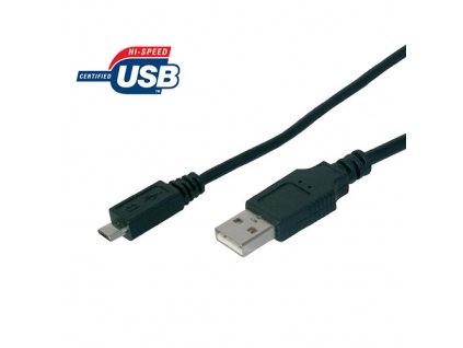 Kabel USB 2.0 - microUSB A-B 0,5m
