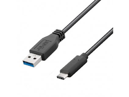 Kabel USB 3.1 - USB 3.0 C-A 1m černý