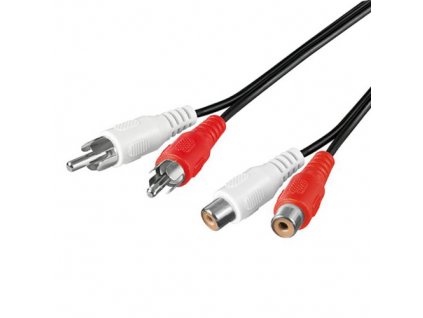 Kabel 2x CINCH - 2x CINCH M/F