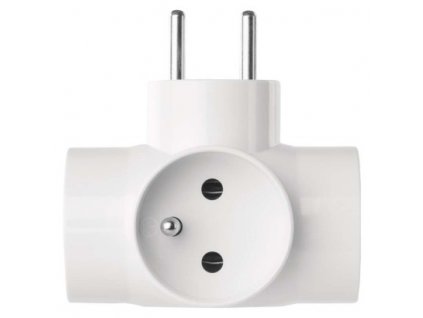 Emos P0024N rozbočovací zásuvka bílá