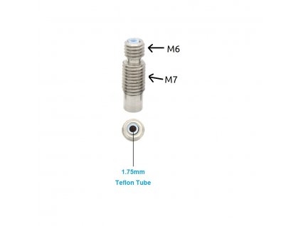 Heatbreak kompatibilní s E3Dv6 PTFE