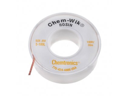 Odsávací knot Chem-Wick Rosin 1,27mm 30m