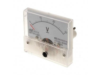 Analogový voltmetr V1067 30V