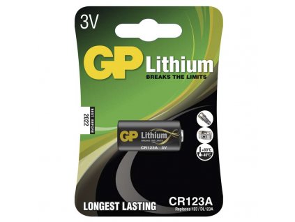 Lithiová baterie CR123A GP