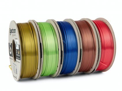 Filament PLA SILK 1,75mm sada 5x0,25kg