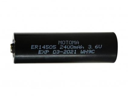 Lithiová baterie 14500 3,6V/2400mAh Motoma