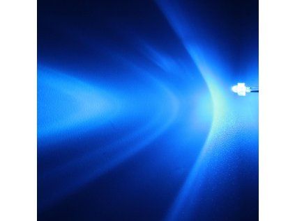 LED dioda 1,8mm modrá, Hebei 130LB7C