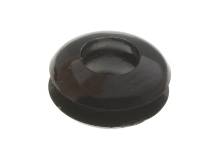 Kabelová průchodka pro kabel 10,5mm, PVC, černá