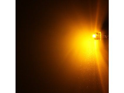 Hebei 412PY9C LED 4,8mm žlutá