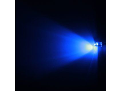 LED dioda 5mm modrá, Hebei 560PB6C