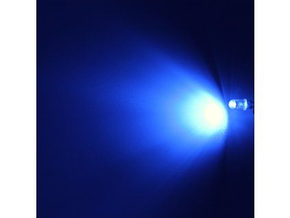 Hebei 05W580BBC LED 5mm modrá