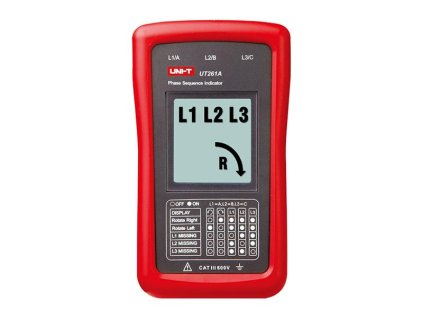 UNI-T UT261A tester rotace fází a indikátor otáček motoru