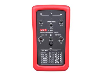 UNI-T UT261B tester rotace fází a indikátor otáček motoru