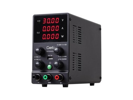 Geti GLPS6005H laboratorní zdroj 0÷60V/0÷5A