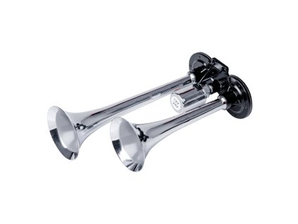 Klakson 2-tónová fanfára 12/24V