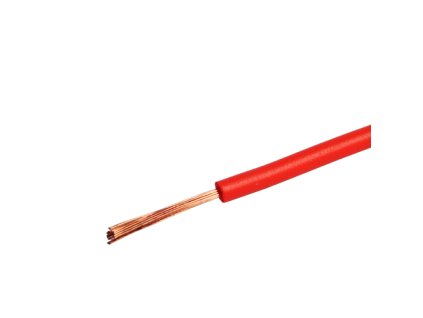 Vodič CYA 1 červený ohebný