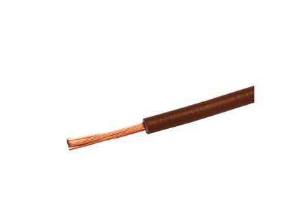 Vodič CYA 0,5 hnědý ohebný