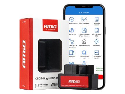 Diagnostický skener OBD2, AMiO 04732