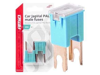 Pojistka JAPVAL PAL samec U 20A AMIO-03405