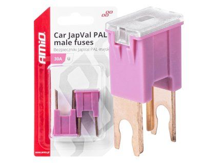 Pojistka JAPVAL PAL samec U 30A AMIO-03406