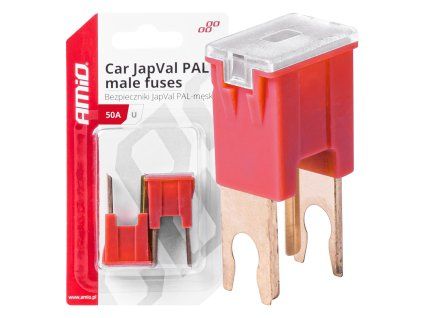 Pojistka JAPVAL PAL samec U 50A AMIO-03408