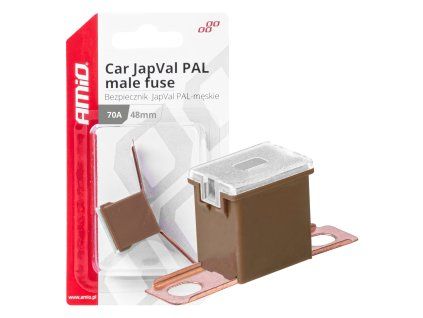 Pojistka JAPVAL PAL samec 48mm 70A AMIO-03422